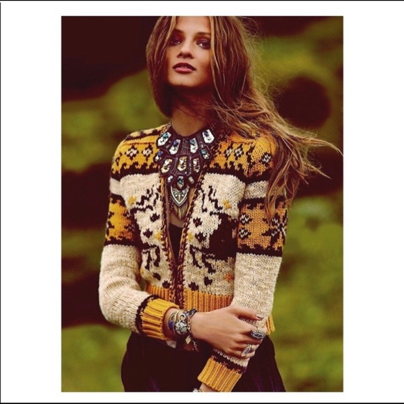 Free People Sweaters - NWOT Free People Rudolph Cardigan